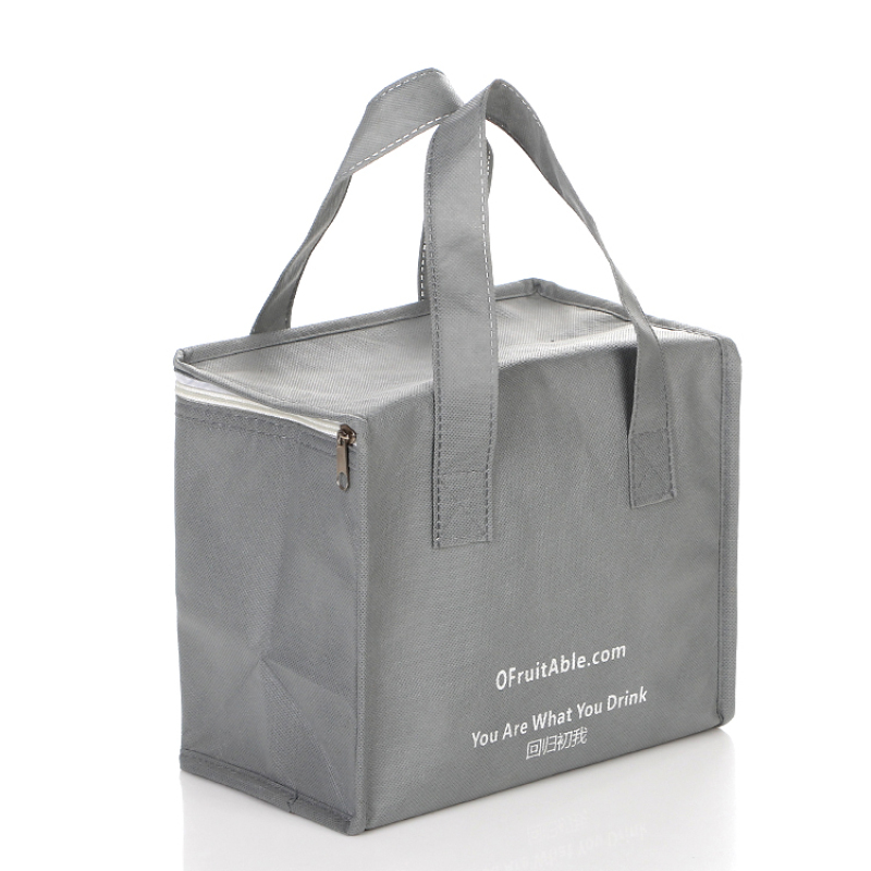 industarial  colorful recycled non woven material ice bag heat preservation bag