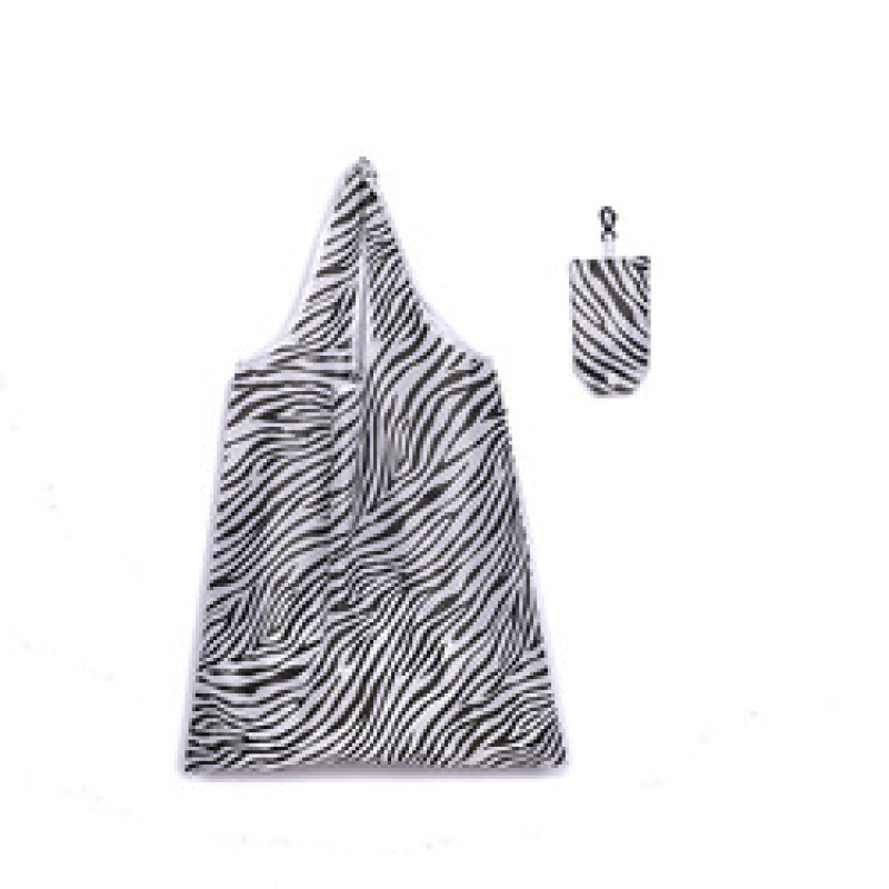 High quality 210T polyester folding carry bag nylon reusable foldable shopping bags