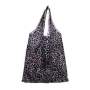 High quality 210T polyester folding carry bag nylon reusable foldable shopping bags