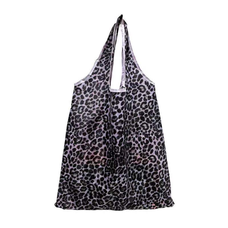 High quality 210T polyester folding carry bag nylon reusable foldable shopping bags