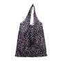 High quality 210T polyester folding carry bag nylon reusable foldable shopping bags