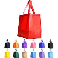 High Quality Customer Logo  Reusable Non Woven Grocery Shopping Bag