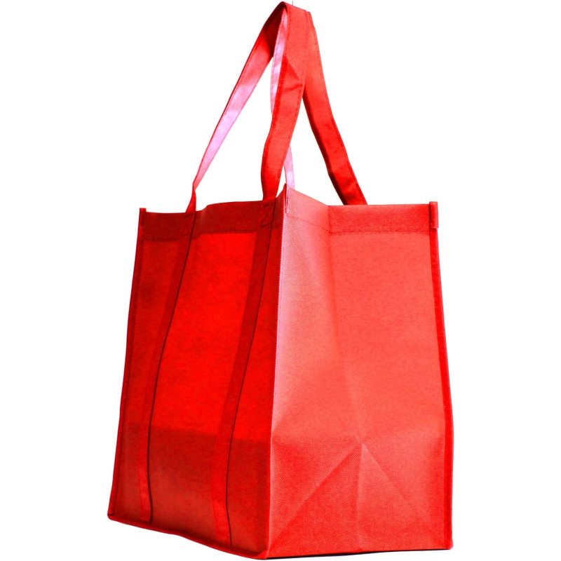 High Quality Customer Logo  Reusable Non Woven Grocery Shopping Bag