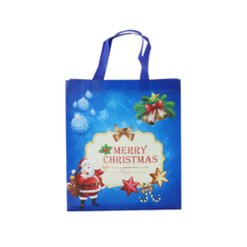 Chengbai all'ingrosso, design natalizio, borsa per la spesa riutilizzabile in tessuto non tessuto laminato PP