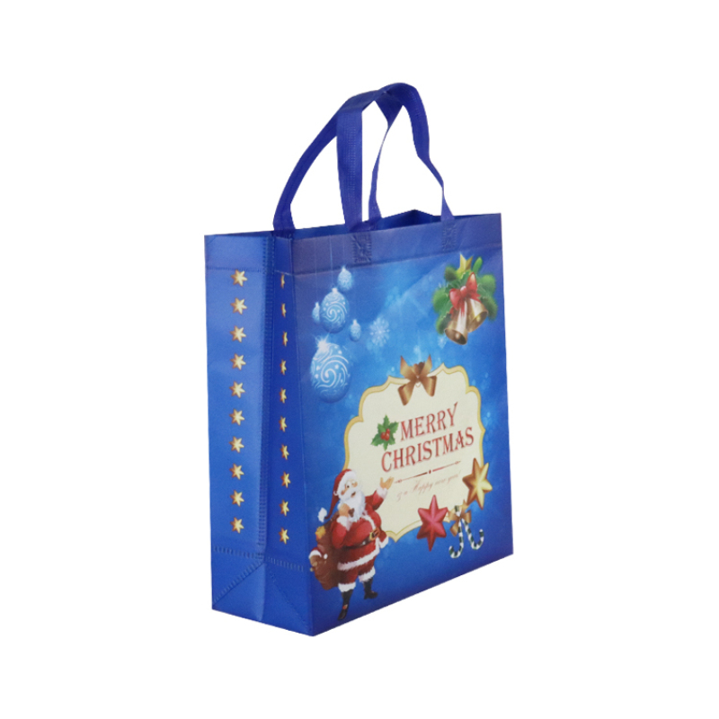 Chengbai all'ingrosso, design natalizio, borsa per la spesa riutilizzabile in tessuto non tessuto laminato PP