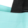 promotional custom printed grocery laminated rpet pp woven shopping tote bag reusable