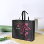 Promotional boutique nonwoven bag custom eco friendly laminated non woven bag Full color printing Reusable Shopping Bag