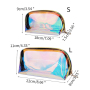 Travel products Travel bag Customized Holographic Cosmetic Pouch Bag Personalized with logo