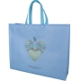 Customer Logo Promotional Reusable Non Woven Grocery Shopping Bag