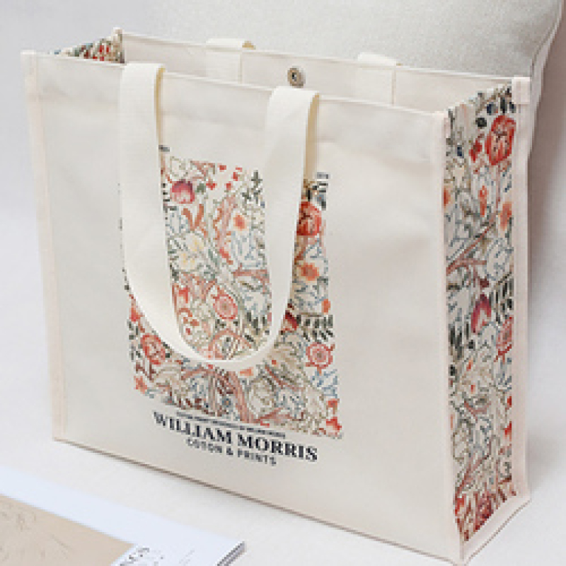 Wholesale high quality 16 oz thicken reusable large cotton canvas shopping tote bag