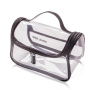 Various Specifications China Factory Price  Transparent Clear PVC  Cosmetic Bag with Zipper Travel Organizer Makeup Bag