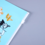 Custom PVC cute stationery bag cartoon waterproof storage large capacity stationery bag with zipper