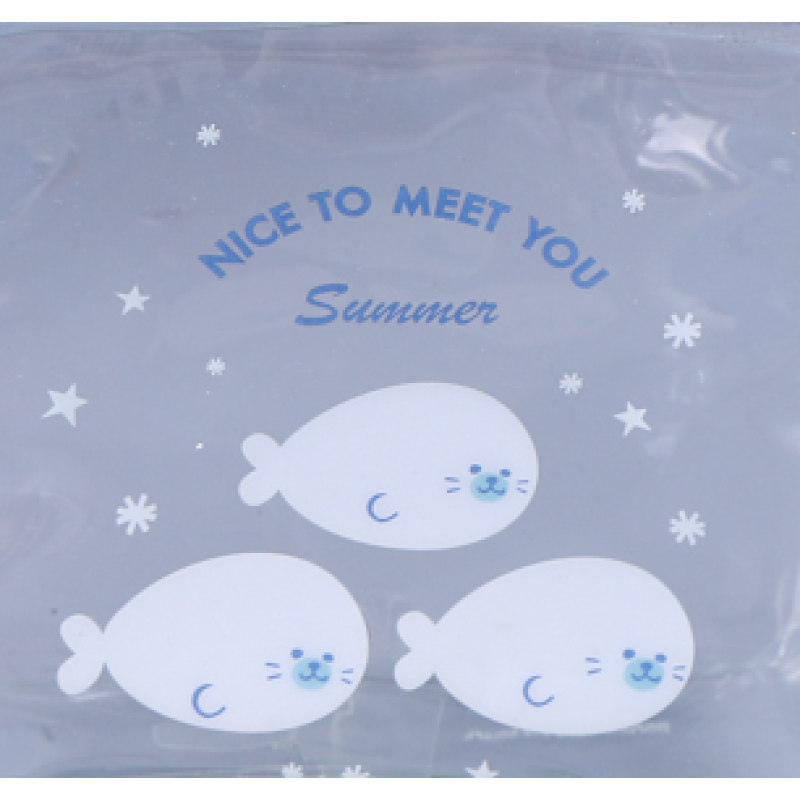 Hot selling custom PVC three-dimensional zipper bag cartoon stationery bag storage bag