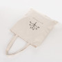 Promotional reusable organic custom canvas cotton shopping bags with logo