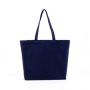 Promotional eco friendly recycled cotton canvas tote shopping bags with custom printed logo