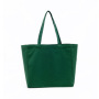 Promotional eco friendly recycled cotton canvas tote shopping bags with custom printed logo