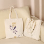 Wholesale Custom Logo Printed Recyclable Plain Cotton Canvas Shopping Tote Bag