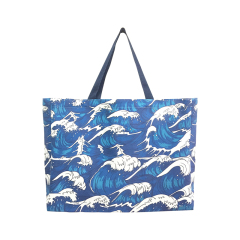 wholesale organic cotton reusable shopping custom printed large canvas tote bag