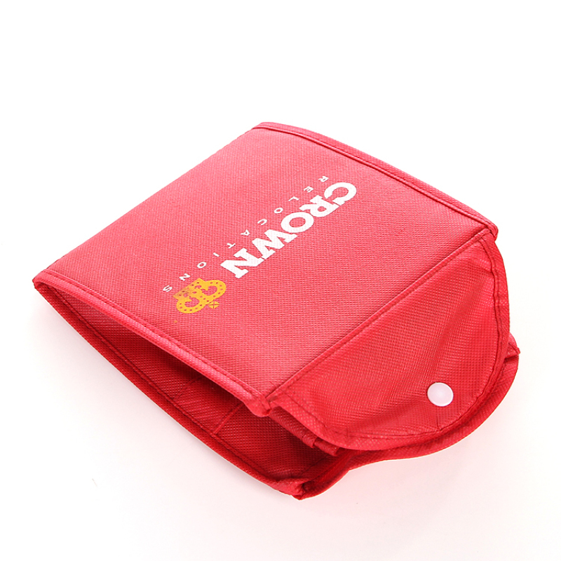 eco friendly reusable shopping rpet grocery foldable non woven bag with logo
