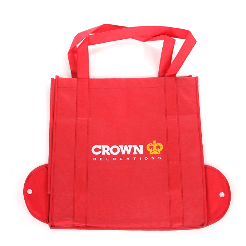 eco friendly reusable shopping rpet grocery foldable non woven bag with logo