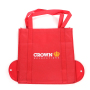 eco friendly reusable shopping rpet grocery foldable non woven bag with logo
