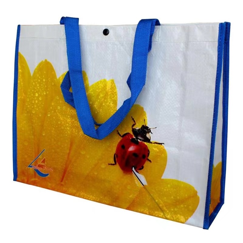 2022 Pp Woven Bag Supplier Environmentally Friendly Laminated Polypropylene Woven Bags Custom Woven Bags Covered With Film