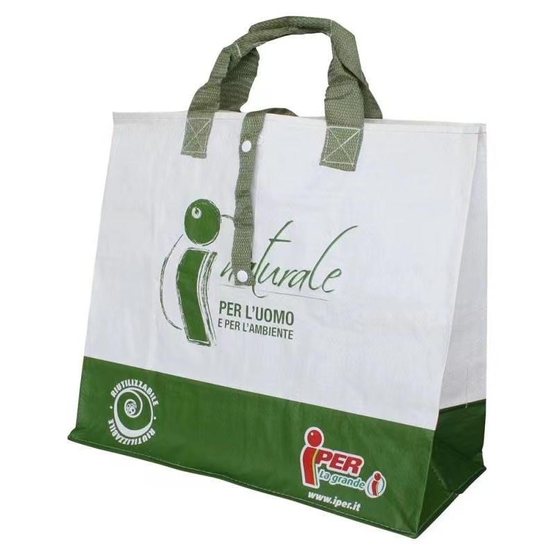 2022 Pp Woven Bag Supplier Environmentally Friendly Laminated Polypropylene Woven Bags Custom Woven Bags Covered With Film
