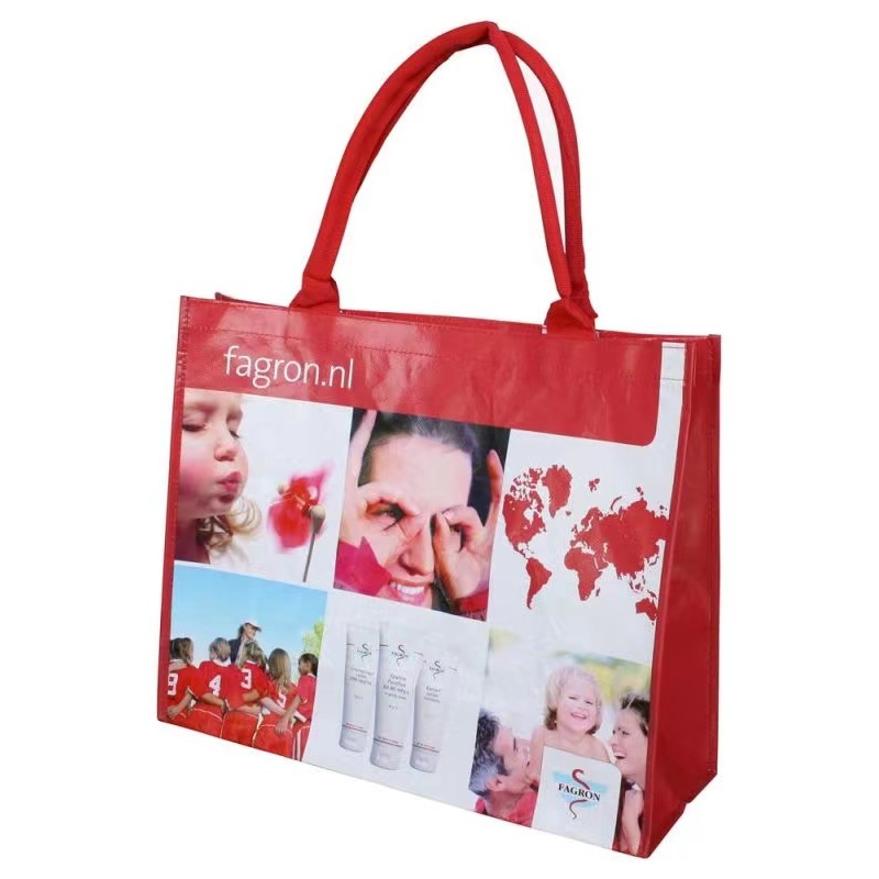 2022 Pp Woven Bag Supplier Environmentally Friendly Laminated Polypropylene Woven Bags Custom Woven Bags Covered With Film