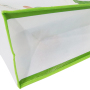Custom reusable grocery eco friendly RPET non woven fabric handled tote shopping bags