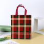 Promotional eco friendly reusable custom pp laminated non woven shopping tote bag