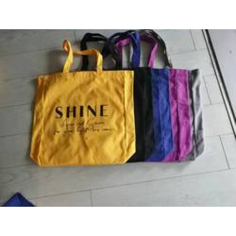 2022 Custom logo printing fashion hot selling 12 oz cotton canvas tote bag