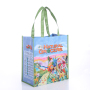 Wholesale Cheap Non Woven Tote Bags  Promotion Customized PP Webbing  Non woven Lamination Shopping Bag