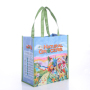 Wholesale Cheap Non Woven Tote Bags  Promotion Customized PP Webbing  Non woven Lamination Shopping Bag