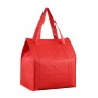 Wholesale cheap custom logo non woven insulated cooler bag for food delivery