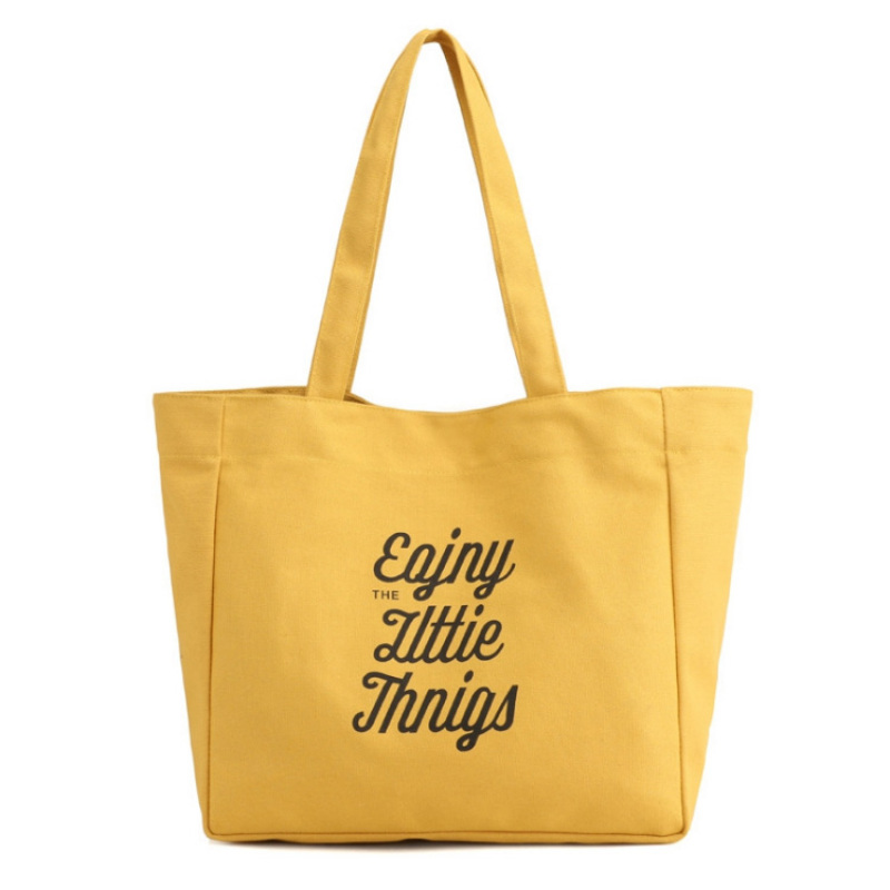 wholesale low price  Custom logo print fashion high quality  heavy duty canvas cotton shopping tote  bag canvas handbag