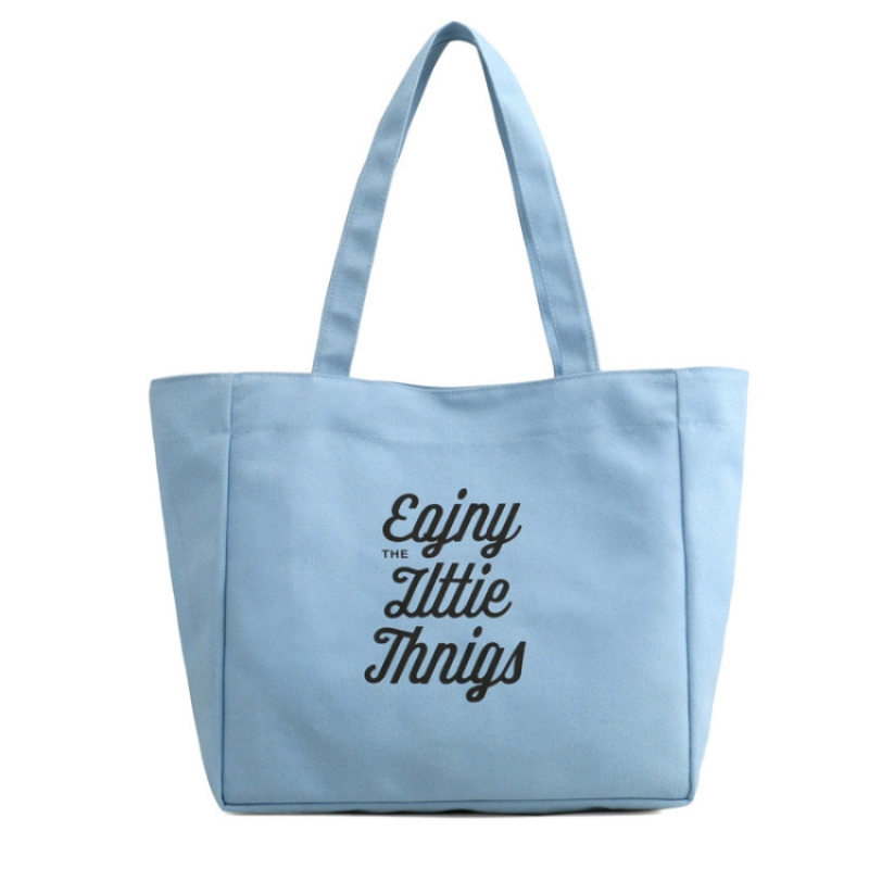 wholesale low price  Custom logo print fashion high quality  heavy duty canvas cotton shopping tote  bag canvas handbag
