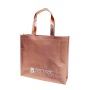 portable advertising carry bag non woven fabric bags Metallic Foil Laminated shopping bags