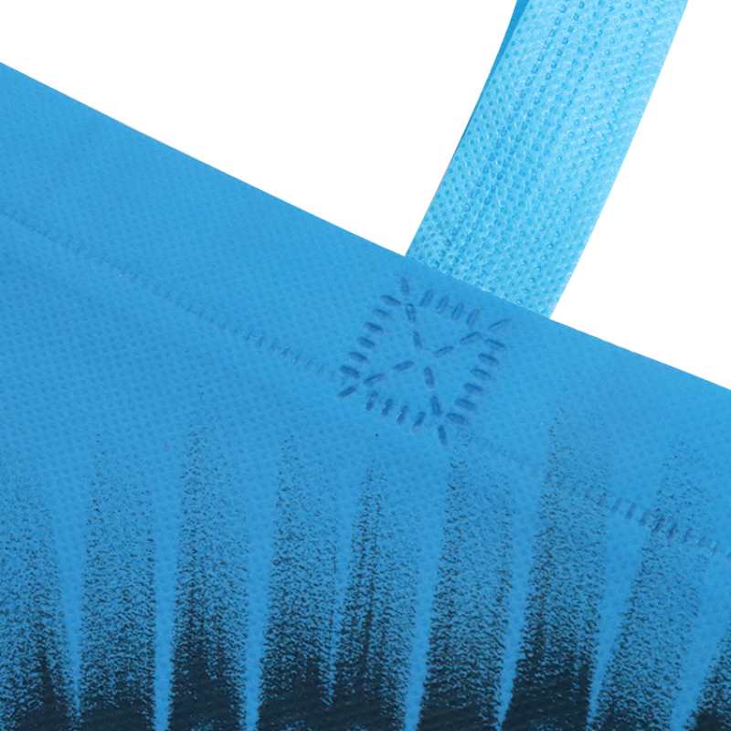 Advertising eco friendly reusable custom printing pp laminated non woven shopping bags
