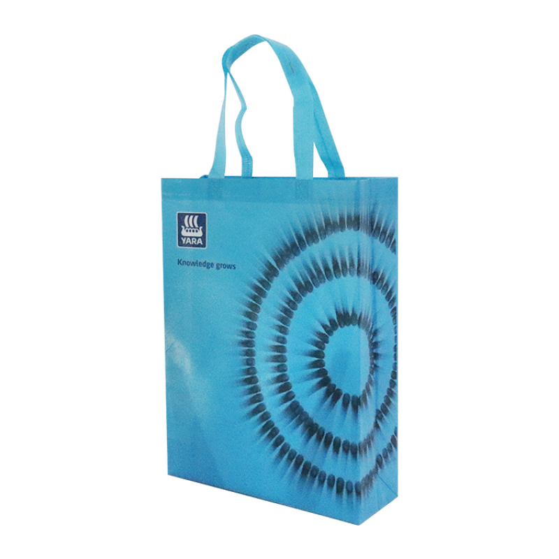 Advertising eco friendly reusable custom printing pp laminated non woven shopping bags