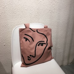 Wholesale Reusable Plain Cotton Canvas Shopping Tote Bag With Custom Logo Printed