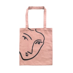 Wholesale Reusable Plain Cotton Canvas Shopping Tote Bag With Custom Logo Printed