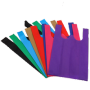OEM Service Made In China D Cut Non-Woven Pocket T Shirt Eco Non Woven Shopping D Cut Non woven T shirt Bags