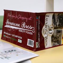 Factory Price  Custom Made PP Woven Laminated Bag Grocery Shopping Bags