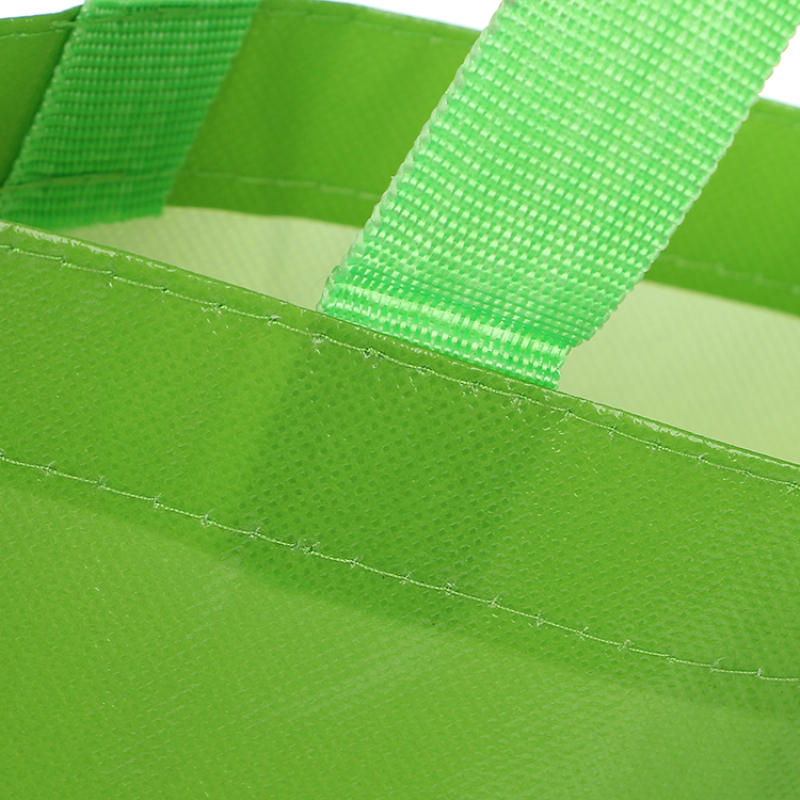 Eco friendly laminated custom advertising printable pattern waterproof non woven tote bag