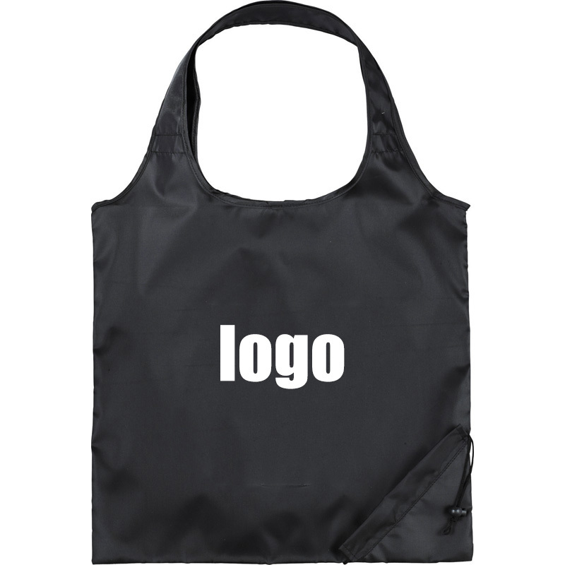 polyester  foldable bag customized reusable shopping bag