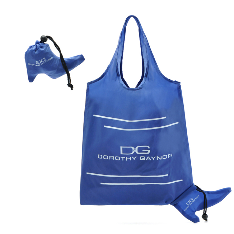 polyester  foldable bag customized reusable shopping bag