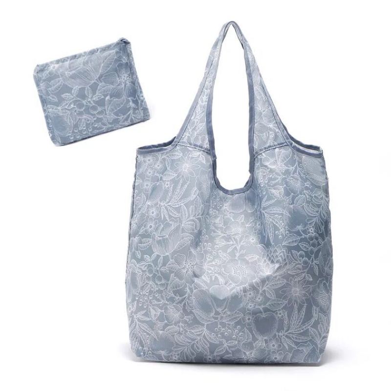 polyester  foldable bag customized reusable shopping bag