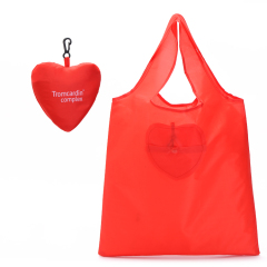 polyester  foldable bag customized reusable shopping bag