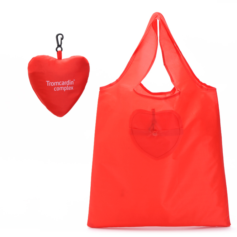 polyester  foldable bag customized reusable shopping bag