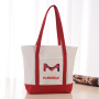Wholesale grocery heavy duty extra large custom cotton canvas tote shopping bag